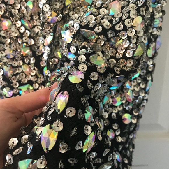 Envious Couture Prom Dress Size 10 - Picture 4 of 8